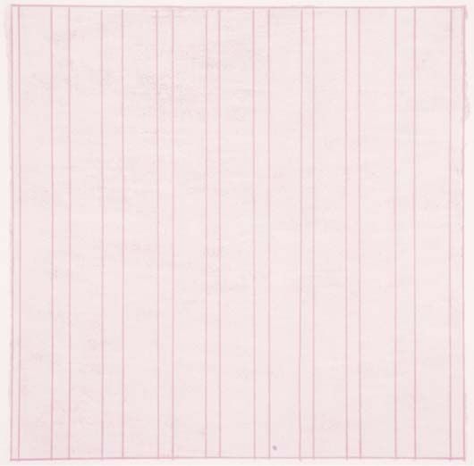 Agnes Martin, "Praise"